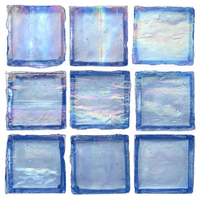 Crystal Blue Iridescent