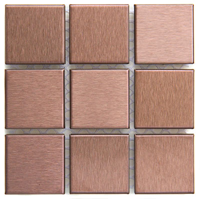 Brushed Copper 7/8" x 7/8"