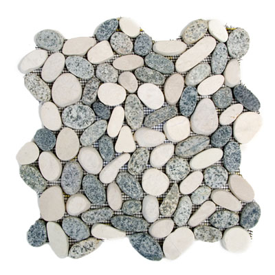 Grey/White Cut Stone