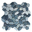Grey/Black Cut Stone