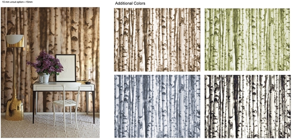 uncut custom mosaic tile pattern