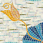 Cut mosaic repeating pattern TY501