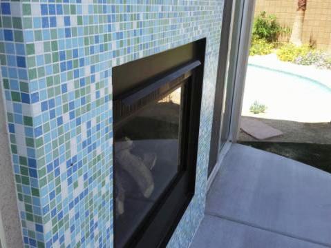 Glass Mosaic Pool Tile from Hakatai