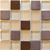 Palomino Blend glass tile blend for backsplash