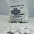 Mini white mosaic art tiles
