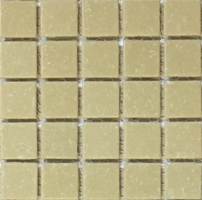 Malt is a light brown vitreous glass tile
