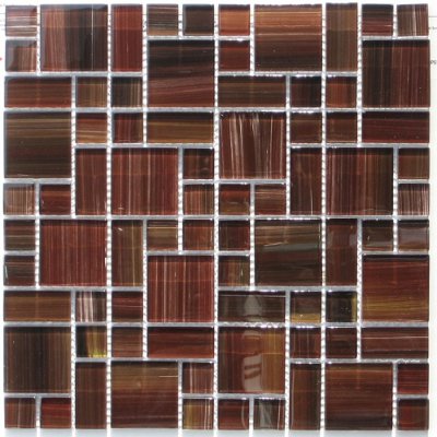 Frisco has varied sizes of glass tile