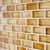 installed image of BH803 glass subway tile from Hakatai Enterprises, Inc