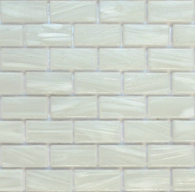 BH 808 Magnolia is a white subway glass tile perfect as wall tile or accent tile