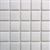 Porcelain white vitreous glass tile
