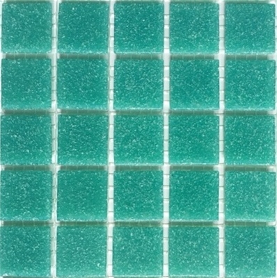 Mint green vitreous glass tile in loose bags for purchase