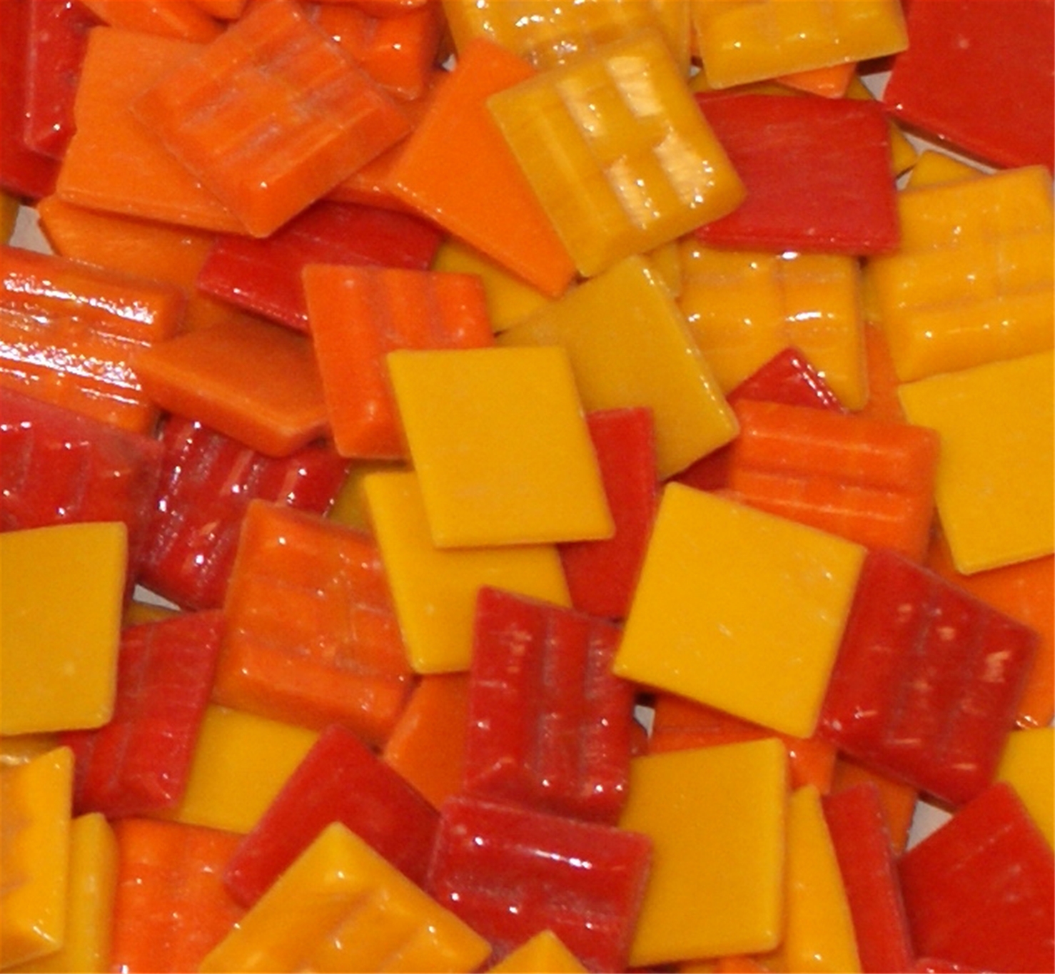 Summer Blend 5/8 inch mosaic craft tiles