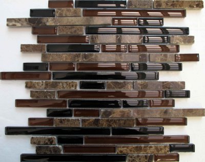 Cafe Blend stone and glass mosaics