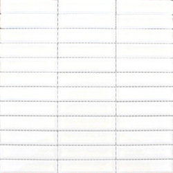 White 1" x 4"