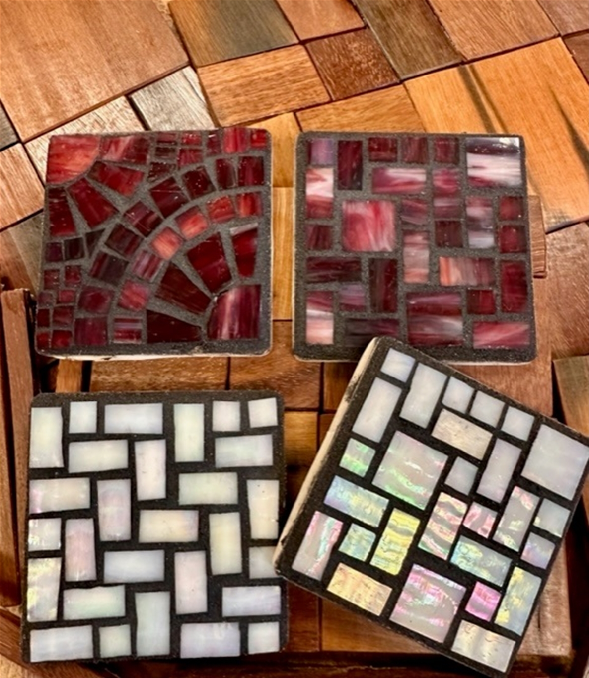 Stained Glass Coaster Set