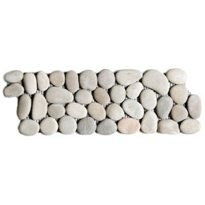 Beige Pebble Border