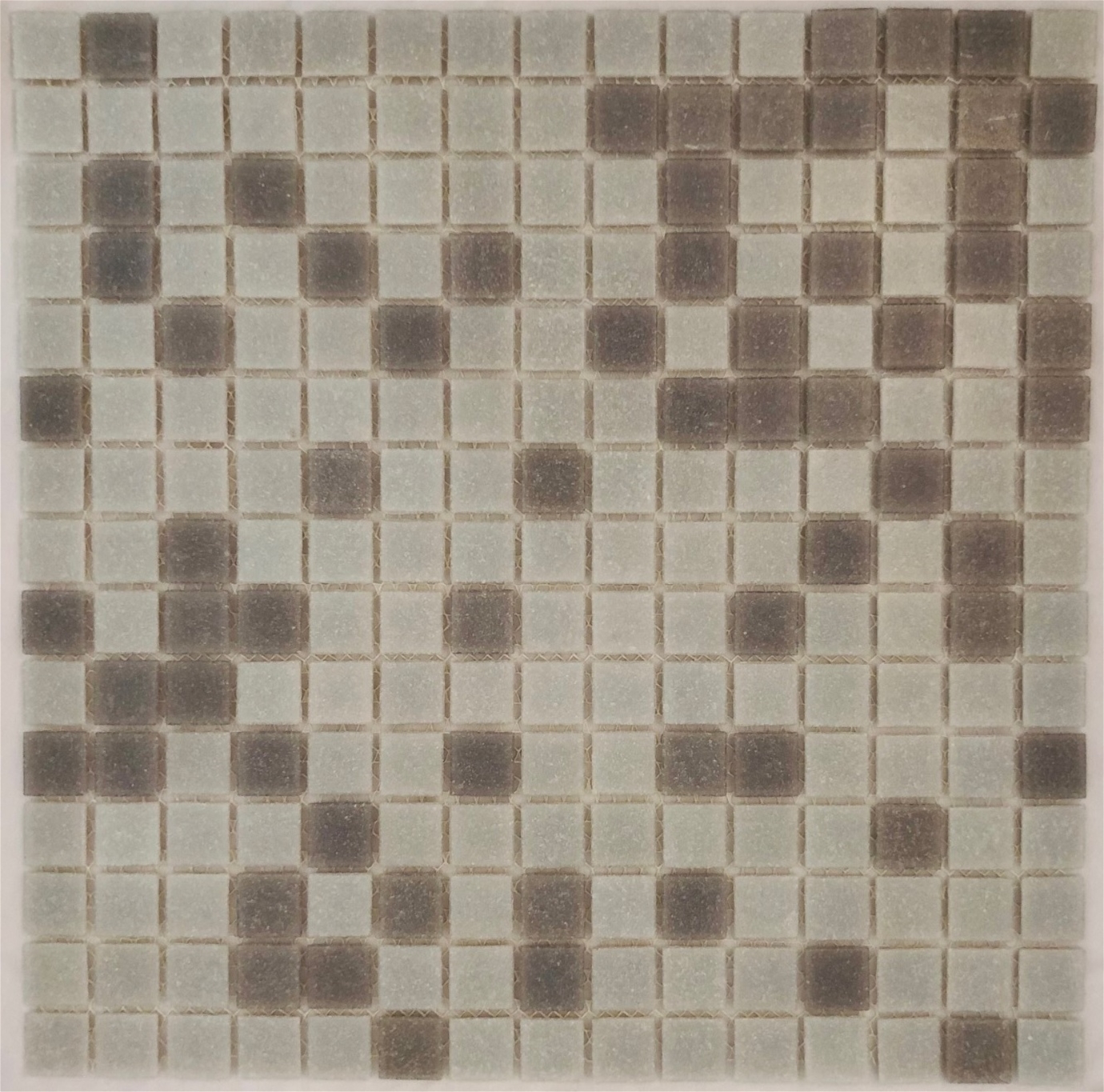 Affordable glass tile Storm Grey Blend