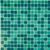Jade Blend kitchen glass tile sheets