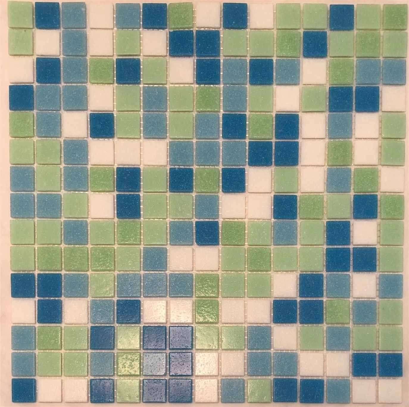 Light Blue/Ice Green Blend