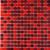 Burnt Red uses three colors of red tile