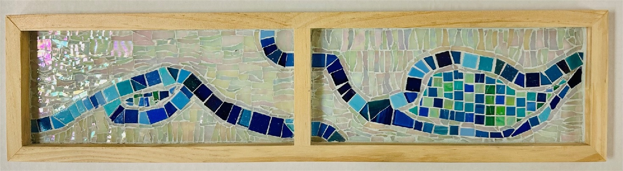 Blue and white WH