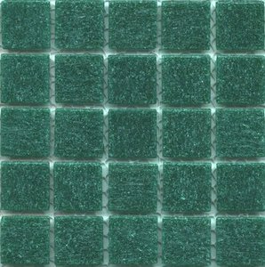 Emerald green vitreous tile for mosaic art