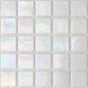 Snow is a white tile in hakatai's luster series