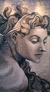 Fine Cut Mosaic Mural
