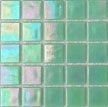 Willow green glass tile