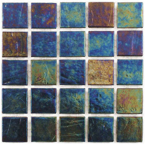Hakatai 3/4" Glass Tile - 1 Lb Bag - P 33 Madrone