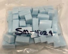 Light Blue Smalti craft tile